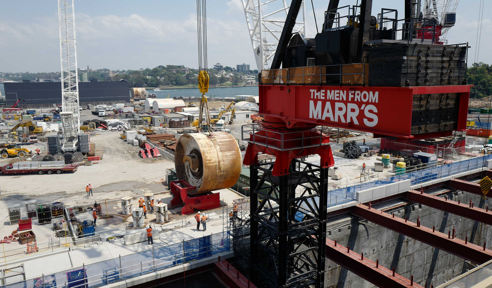 Barangaroo - M2480D installed inside the station