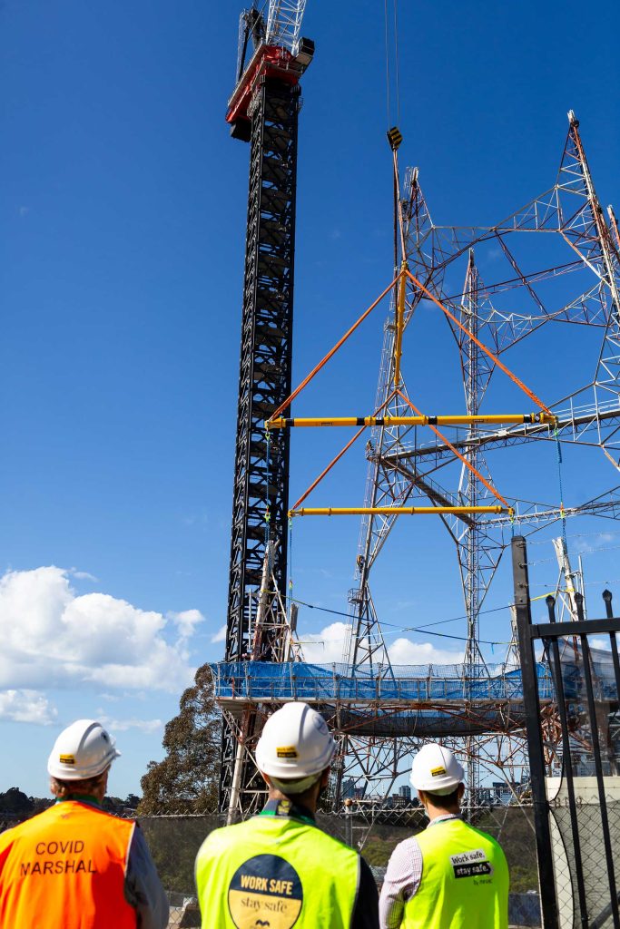 Deconstruction of TX Tower