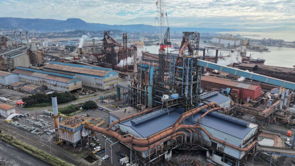 Marr 2480D working on Bluescope No6 Blast Furnace Relining Project Port Kembla_2024